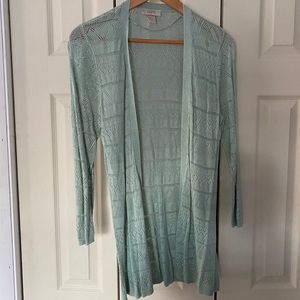 Sea foam cardigan